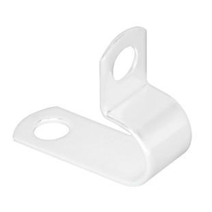 8.5mm-9.0mm LSF P Clips White Pack of 50